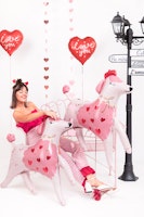 Folieballong Hjärta "I Love You", 45 cm, Mix