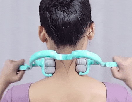 6-Hjuls Tryckpunktsmassager – För Nacke, Rygg och Fötter