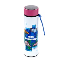 Minecraft Vattenflaska Axolotl – Termos med Digital Termometer, 450ml