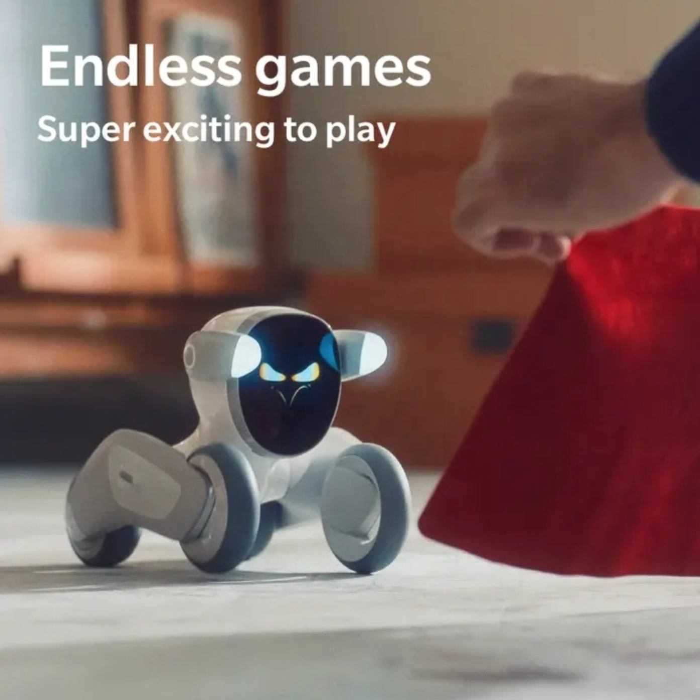 Loona – Interaktiv Smart Robotvän med Röststyrning & Kamera | Styrs via iOS & Android | AI-Husdjur
