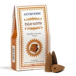 Ayurvediska Palo Santo rökelse-koner