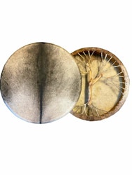 Shaman drum 50 cm Tree of Life Fur-covered