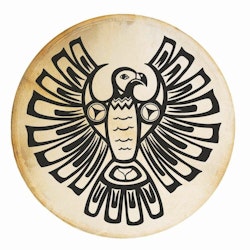 Schaman trumma 40 cm Thunderbird