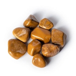 Yellow Jasper Tumbled large in A-quality Large pack 500g