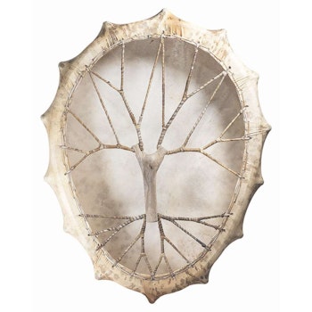 Shaman drum Siberian Saami incl. bag