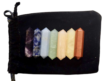 Set om 7st chakra-stavar