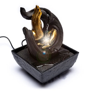 Compassion mudra vattenfontän