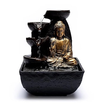Compassion buddha vatten fontän