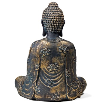 Buddha i Meditation antik look Japan