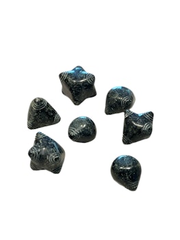 Chumpi Stones Set – 7 st i Grön Machu Picchu-sten