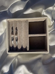 Aurora earrings silver