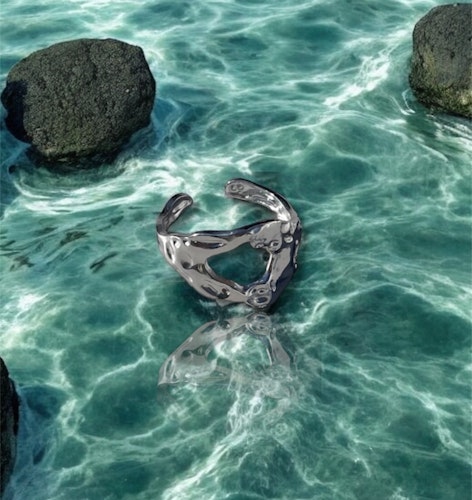 Coral Reef Ring Silver