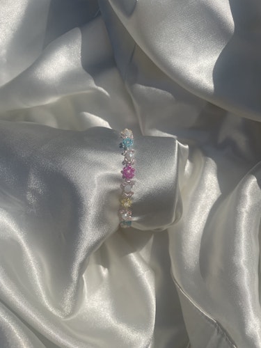 Orchid bracelet