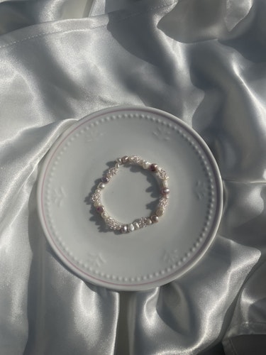 Pink drink bracelet