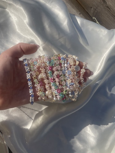 Custom Floral Bracelet