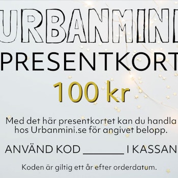 Presentkort 100 kr