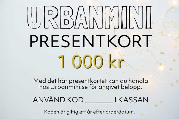 Presentkort 1 000 kr