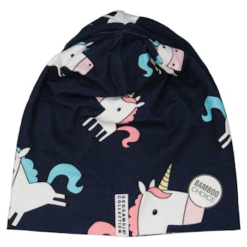 Geggamoja Bambumössa fleece Unicorn