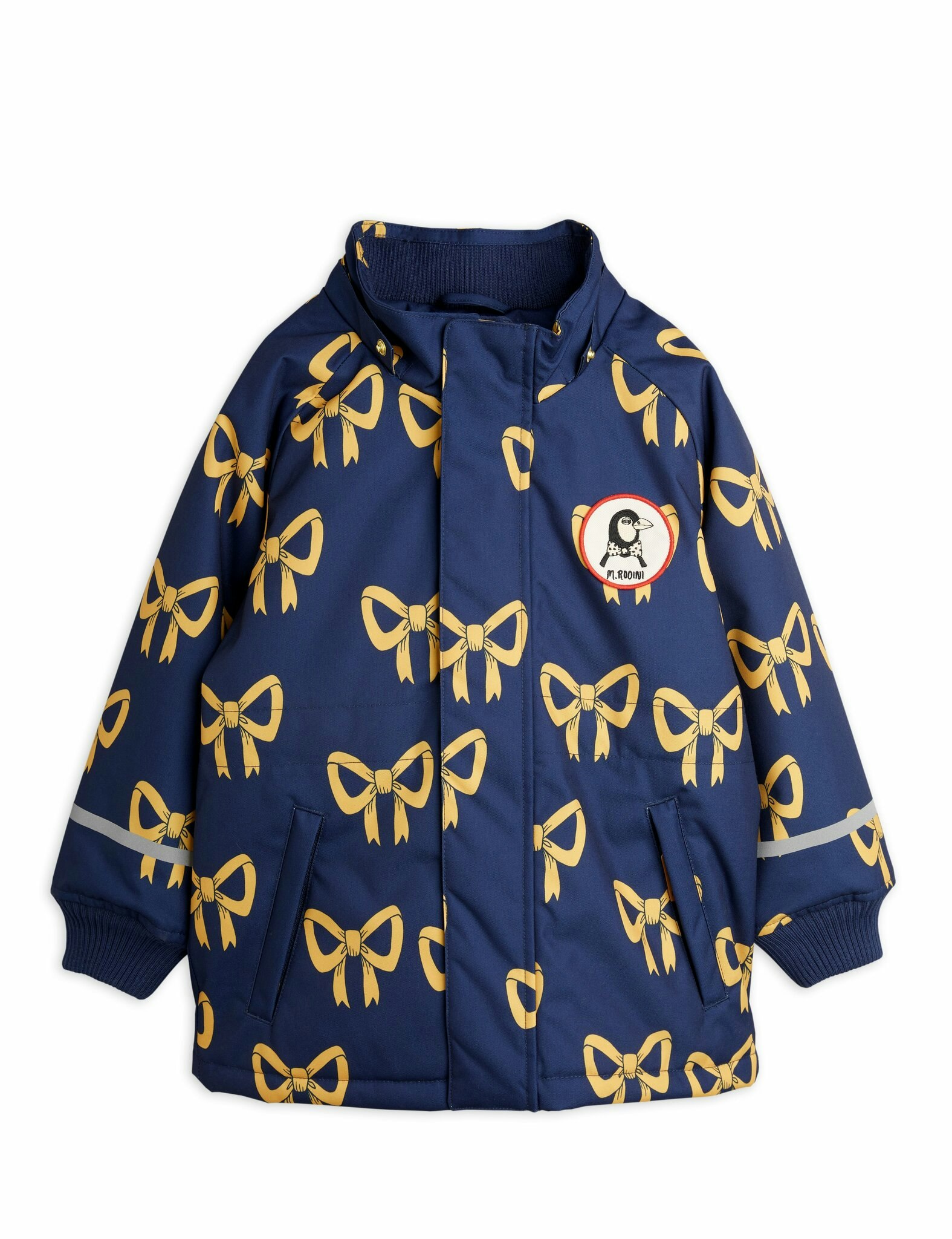 Mini Rodini K2 Bow parka - 80/86 & 92/98