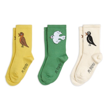 Mini Rodini Birdswatching socks 3-pack - Chapter 2