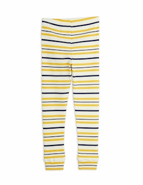 Mini Rodini Stripe rib leggings