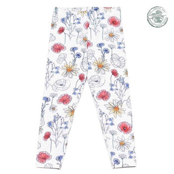 Ebbe Kids White Flower Leggings