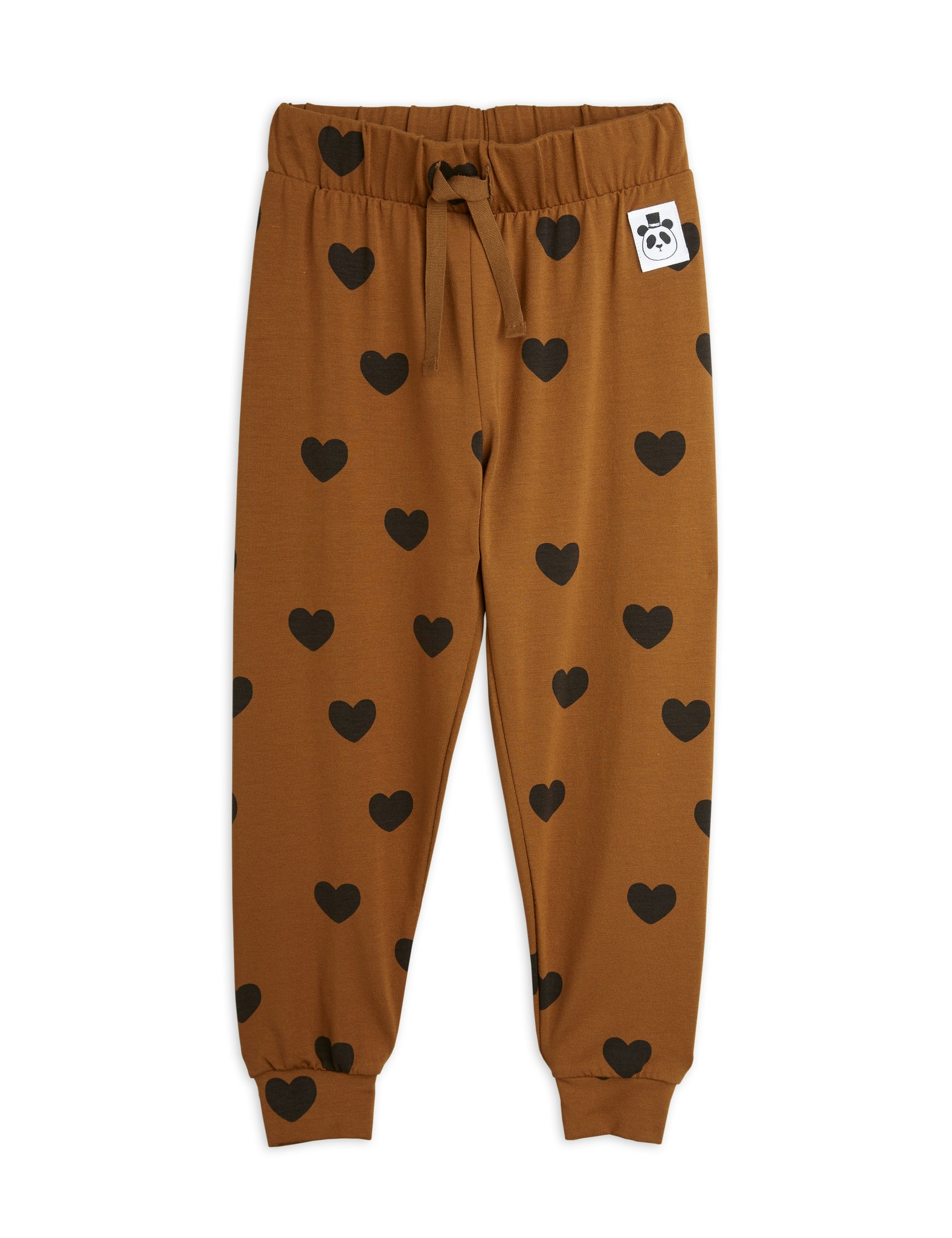 Mini Rodini Basic hearts jersey trousers TENCELTM. - Urbanmini.se -  Ekologiska barnkläder