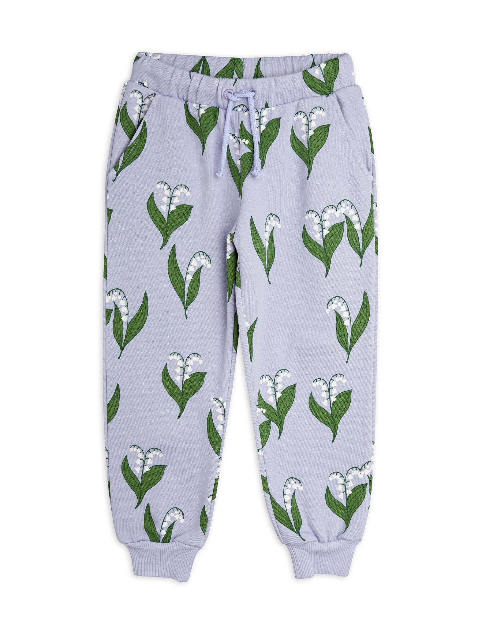 Mini Rodini Lily of the valley aop sweatpants Chapter 2