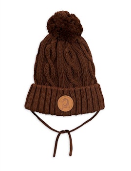 Mini Rodini Cable knitted pompom hat - Chapter 3 - Limited stock