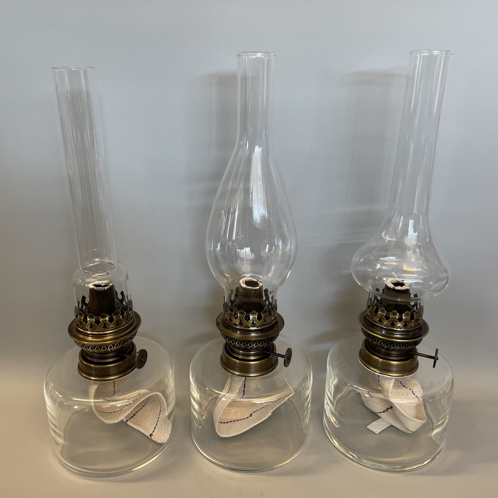 Österlenlampan glasklar/patinerad - Lysande Sekler