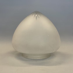 118 mm (120) - Ampelglas frostat med slipad stjärna (äldre)