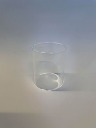 46x55 mm - lampglas cylinder till bl.a. Tealight