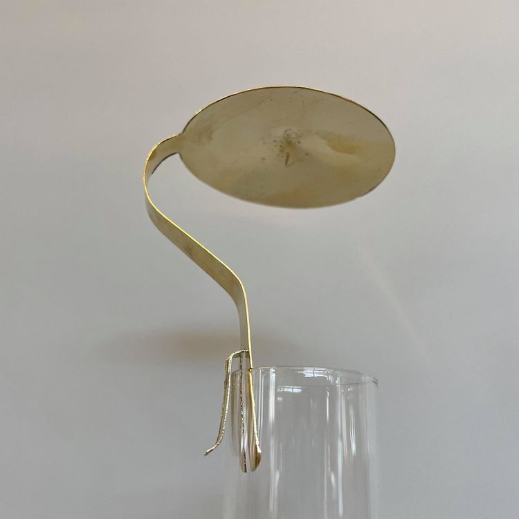 Sotskydd för lampglas i mässing Ø 60 mm