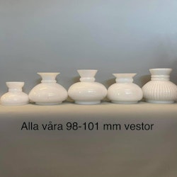 98 mm (100) - Vestaskärm vanilj