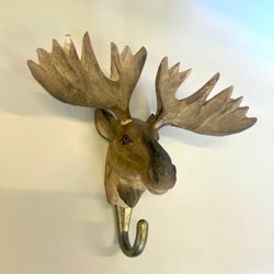 Väggkrok stor: Älg