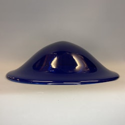 287 mm med 9 mm hål - Ampelglas mörkblå för bl.a. kristallkrona (ny)