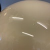 315 mm - Ampelglas mörk vanilj för taklampa (äldre)