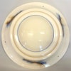 360 mm - Plafondglas marmorerat med tre hål för snörupphängning (äldre)