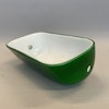 Extraglas grönt 17 cm till bankirlampa (ny)
