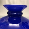230 235 mm mörkblå marinblå blå vestaskärm glasskärm lampskärm fotogenlampa
