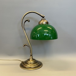 Jugendlampa klockskärm skål mörkgrön 17 cm