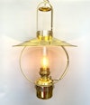 Cabinlamp elektrisk fotogenlampa mässing