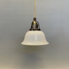 lampa vit opal opalvit liten tygsladd fonsterlampa klockskarm