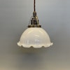 lampa vit opal opalvit liten tygsladd fonsterlampa