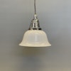 lampa vit opal opalvit liten tygsladd fonsterlampa klockskarm