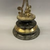 Unik fotogenlampa med kupa från 1870 i storlek 10'''