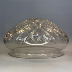 264 mm (265) - Ampelglas glasklart slipat mönster (äldre)