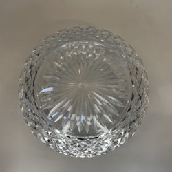 176 mm (180) - Ampelglas glasklart slipat mönster (äldre)