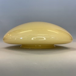 161 mm (165) - Strindbergsskärm/ampelglas gult glas (äldre)