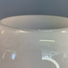 109 mm krage - Opalvit halvglob (14 cm hög)